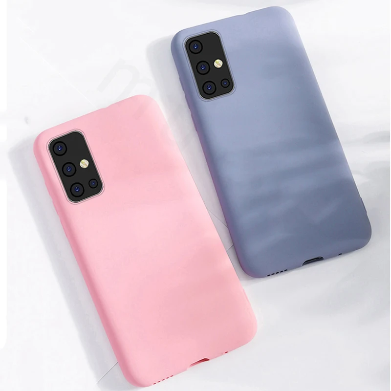 Роскошный жидкий силиконовый чехол для samsung S20 Ультра мягкий из ТПУ Galaxy Plus + A51 A71