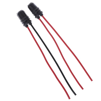 

2Pcs W5W T10 Auto Car Light Bulb Socket Holder Trucks Boats Connector Extension 23GC