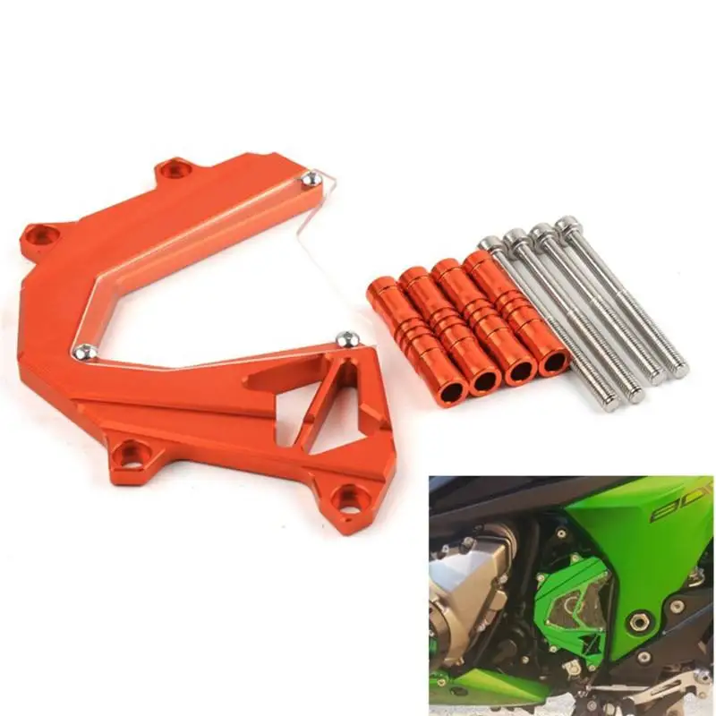 

Motorcycle Chain Cover Motorcycle Front Sprocket Panel Left Engine Guard Chain Cover Protection Gear Cover For Kawasaki Z800