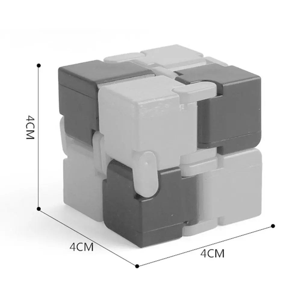 Горячая магия неограниченное магический куб складной кончик пальца декомпрессия интеллект куб головоломка креативная забавная игрушка подарок для детей