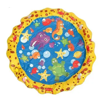 

Girls Boys Inflatable Cushion Play Water Toy Mat Children Outdoor Games Sprinkler Pad Baby Kids Products Gifts