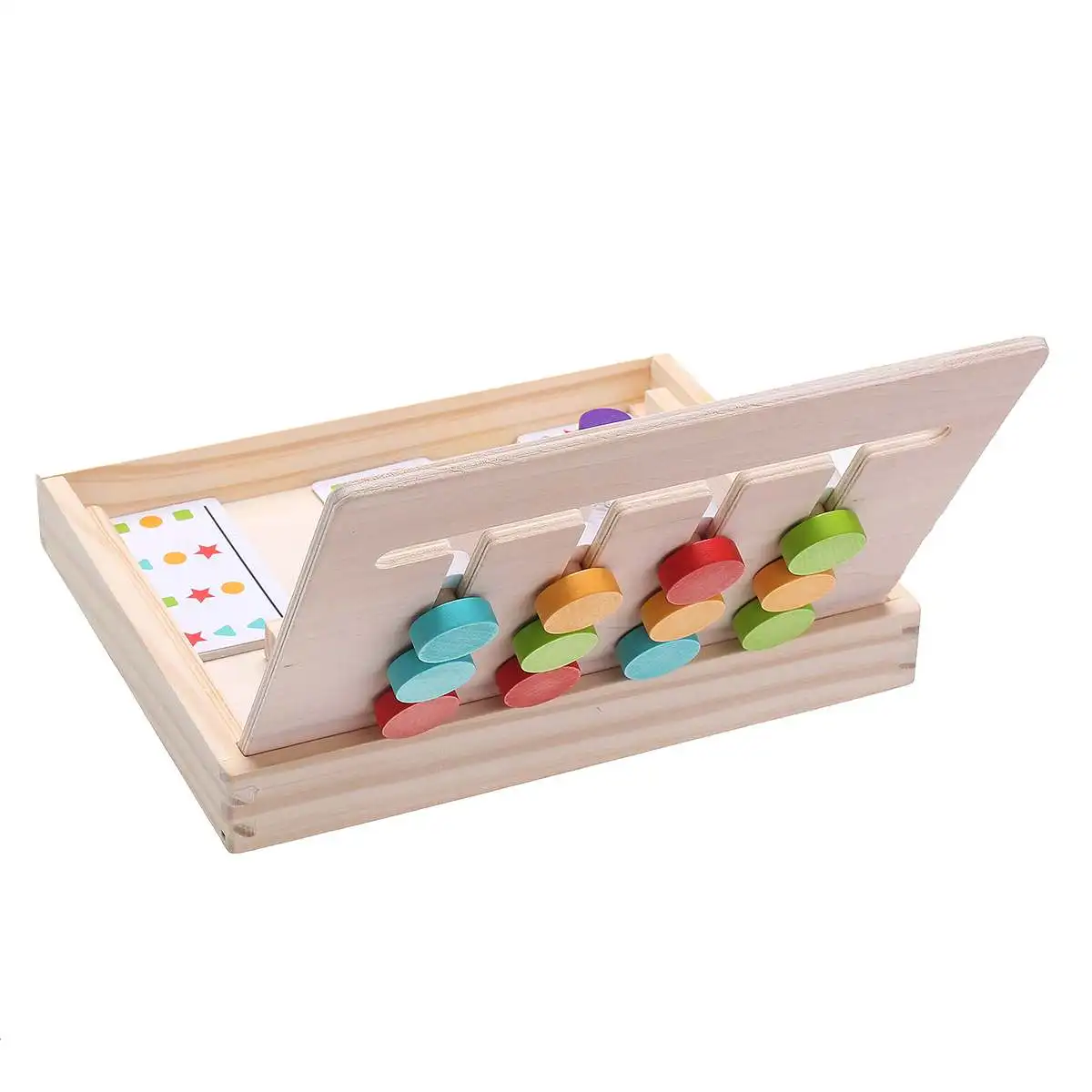 1 Set Montessori Education Four Color Game Wooden Toys early learning toys children games toys Preschool Training Learning Toys 1 Set Montessori Education Four Color Game Wooden Toys early learning toys children games toys Preschool Training Learning Toys