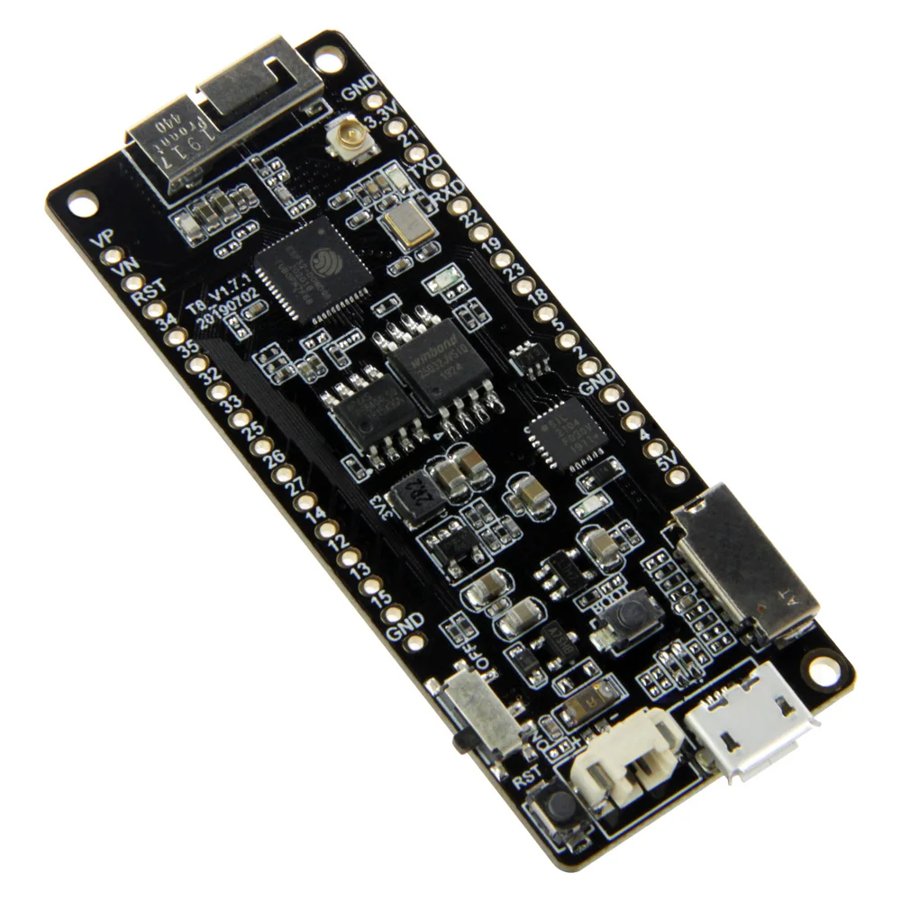 Лилиго®TTGO T8 V1.7.1 ESP32 8 Мб PSRAM TF карта 3D антенна Wi Fi и Bluetooth с микропитоном поддержкой