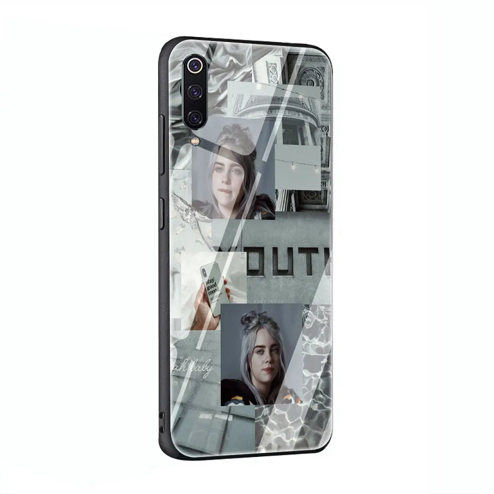 Billie Eilish 13 девушка закаленное стекло чехол для Xiaomi 8 Lite A1 A2 9 Redmi Note 5 6 7 Pro 6A 4X F1 - Цвет: G11
