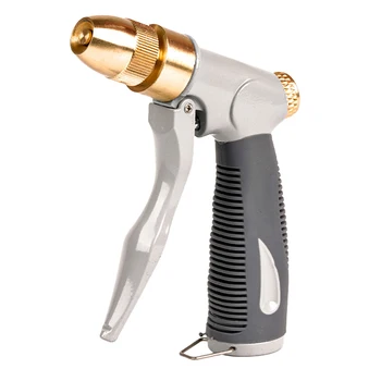 

Garden Hose Nozzle Heavy Duty Metal Hose Spray Nozzle Adjustable Multi-Function Water Hose Nozzle P7Ding