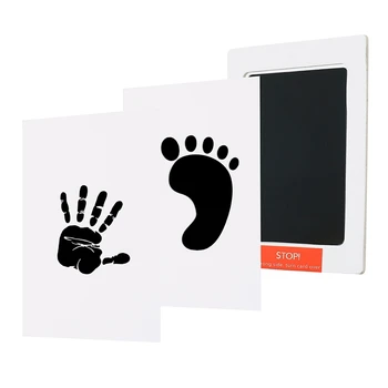 

2PCS/Lot Non-Toxic Baby Handprint Footprint Imprint Kits Baby Souvenirs Casting Newborn Footprint Ink Pad Baby Shower Gifts