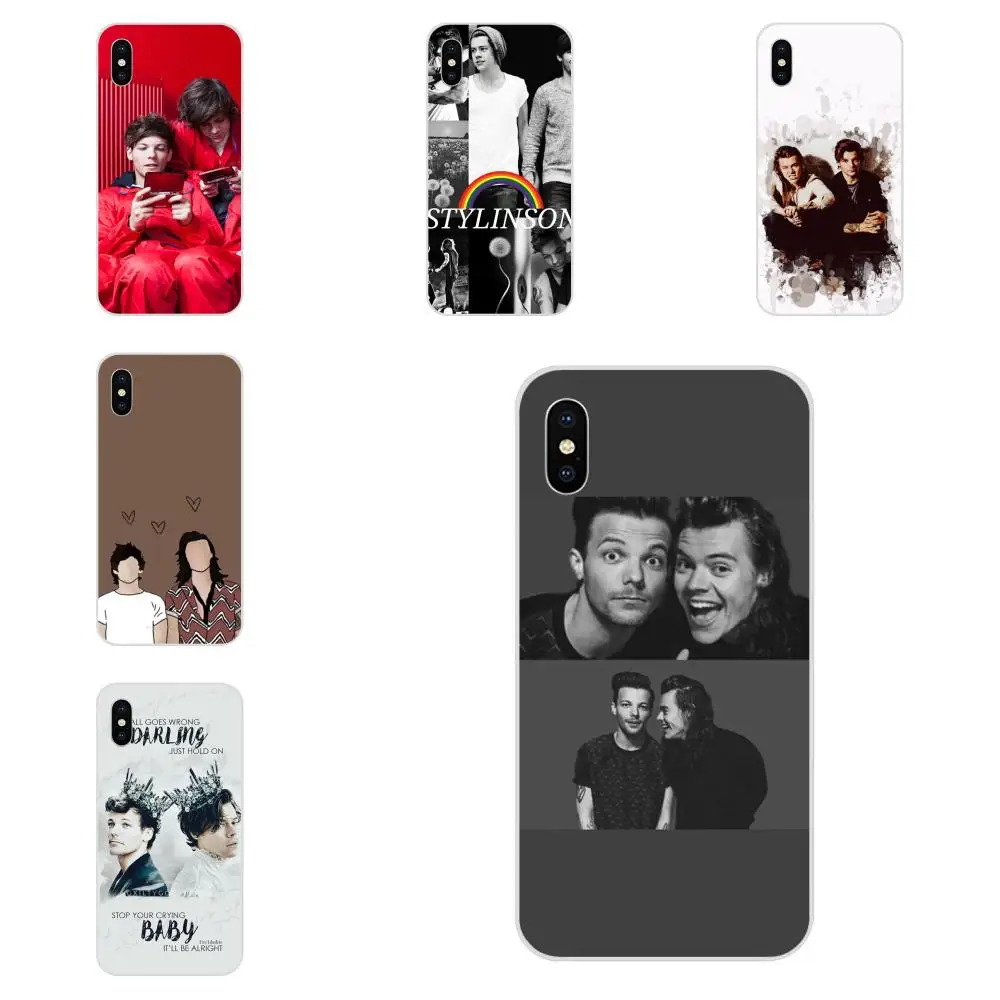 

Harry Styles 1d Larry Stylinson Soft TPU Patterns For Huawei Honor Mate 7 7A 8 9 10 20 V8 V9 V10 G Lite Play Mini Pro P Smart