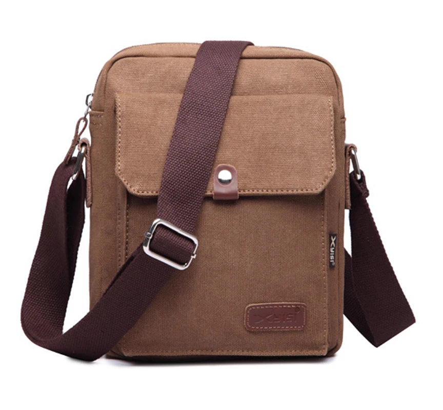 men's small canvas shoulder bags
