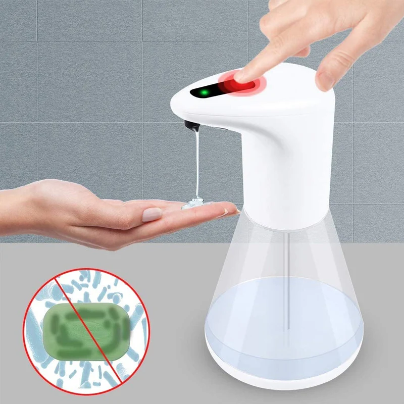 

480ML Automatic Liquid Soap Dispenser Touchless Smart Sensor Hand Sanitizer Dispenser Pump Shampoo Detergent Dispenser