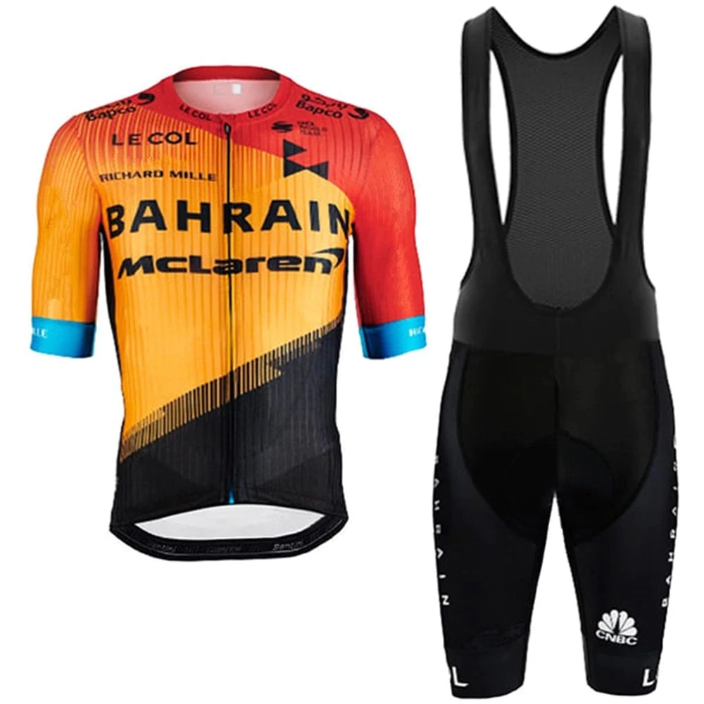 2020 BAHRAIN MCLAREN JERSEY BIB HOBBY SET KIT CYCLING TOUR DE FRANCE CAVENDISH