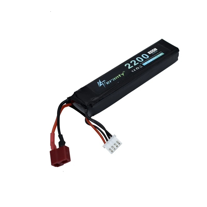 Atualizar 2200mah Armas de Água 35c Pcs 11.1v Bateria Lipo 3s para Akku Mini Airsoft Pistola de ar bb Brinquedos Elétricos Armas rc Peças - Image 2