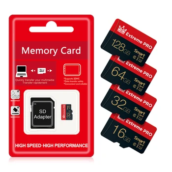 

Tarjeta SD card 4GB 8GB 16GB 32GB Class 10 high speed Flash Memory Micro sd Card 64GB 128GB 256GB for Smartphone Adapter