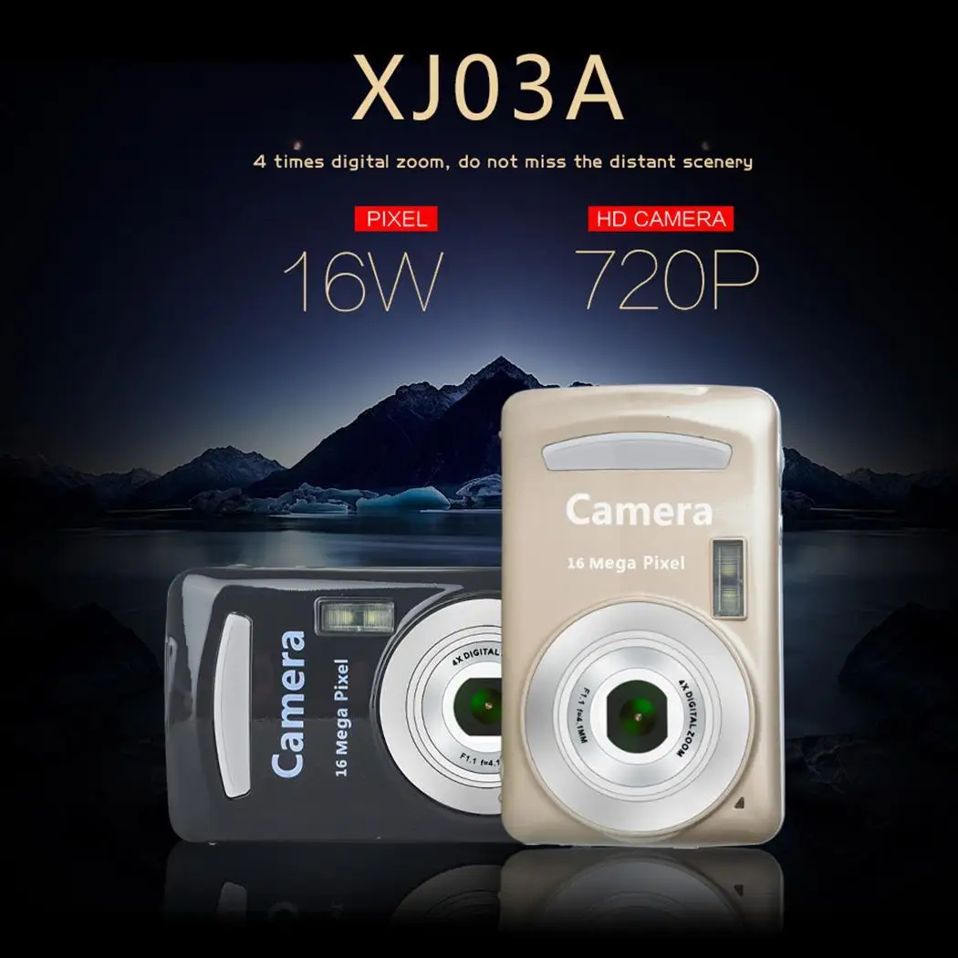 XJ03 прочная практичная 16 миллионов пикселей компактная домашняя цифровая камера портативные камеры для детей мальчиков и девочек