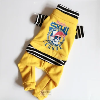 

Yellow Dog Jacket Female Overalls for Dogs Teddy Bear Big Clothes Ropa Para Perro Kurtki Damskie Zimowe Free Shipping GG50mf