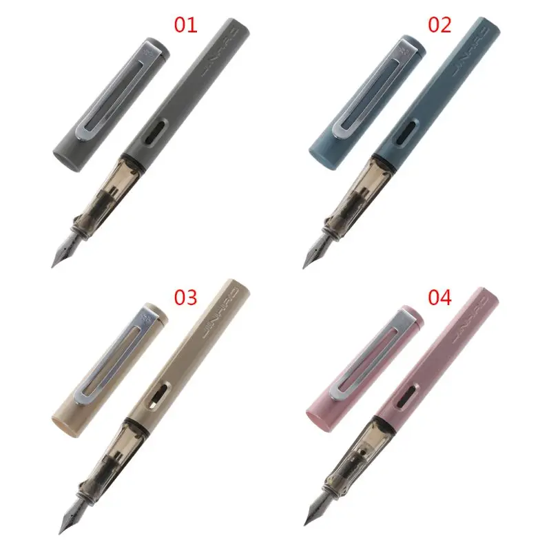 Jinhao 599-A роскошная мужская перьевая ручка, деловая, Студенческая, 0,5 мм, средний, тонкий, перо для каллиграфии, школьные, офисные принадлежности, инструмент для письма LX9A