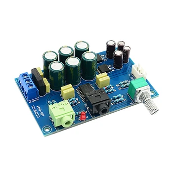 

TPA6120 Headphone Amplifier Board HIFI TPA6120A2 Enthusiast Headphones AMP Amplificador Zero Noise