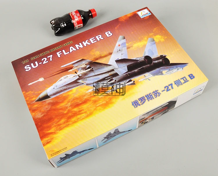 1/48 военный самолет модель сборки современного российского Air Force Su 27 Фланкер B
