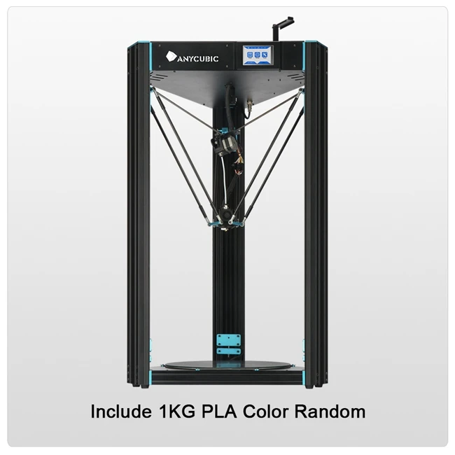Predator ANYCUBIC Predator, 3d принтер, самый большой шкив 370x370x455 мм, автоматическое выравнивание, большой металлический 3d принтер, DIY набор, impresora 3d - Цвет: Predator