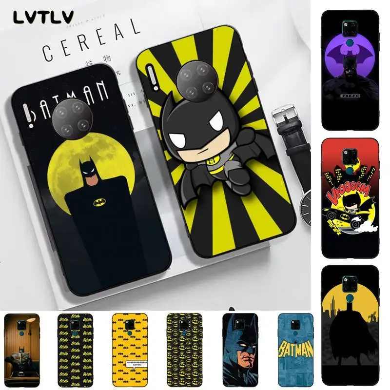 Мягкий чехол для телефона LVTLV DC Batman huawei mate 9 10 20 30 pro lite X Y5 6 7 prime 2019 2018|Бамперы| |