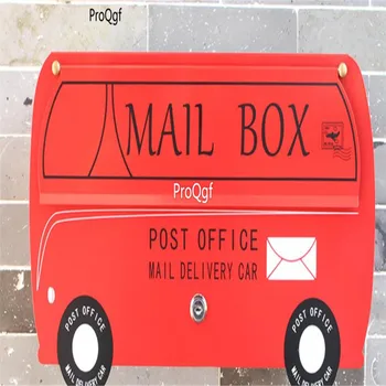 

Prodgf 1 Set 45*15*25cm bus shape mail box post box