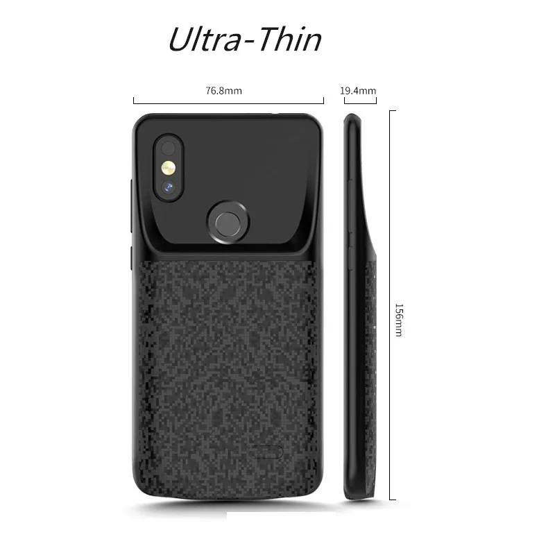 4700 мАч ультратонкий запасной чехол для зарядки аккумулятора Xiaomi Mi Mix 2S