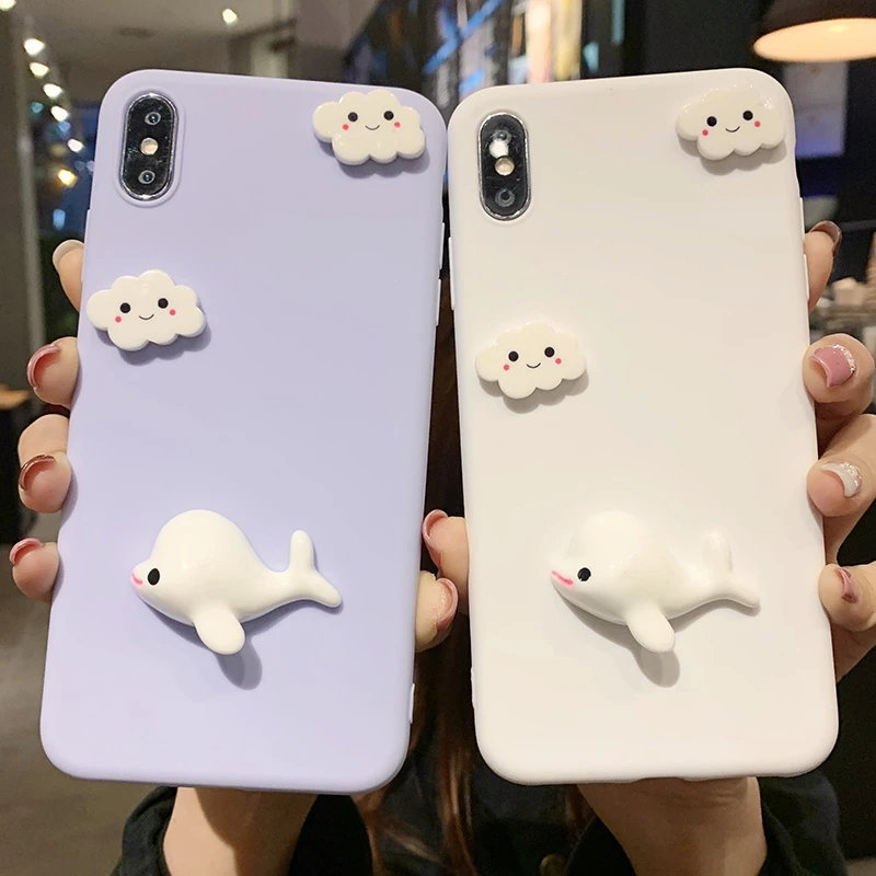 For Samsung Galaxy J7 15 J4 Plus J6 J2 Pro 18 J8 J5 Prime J3 17 16 Cute Whale Cloud Soft Tpu Case Cover Phone Case Covers Aliexpress