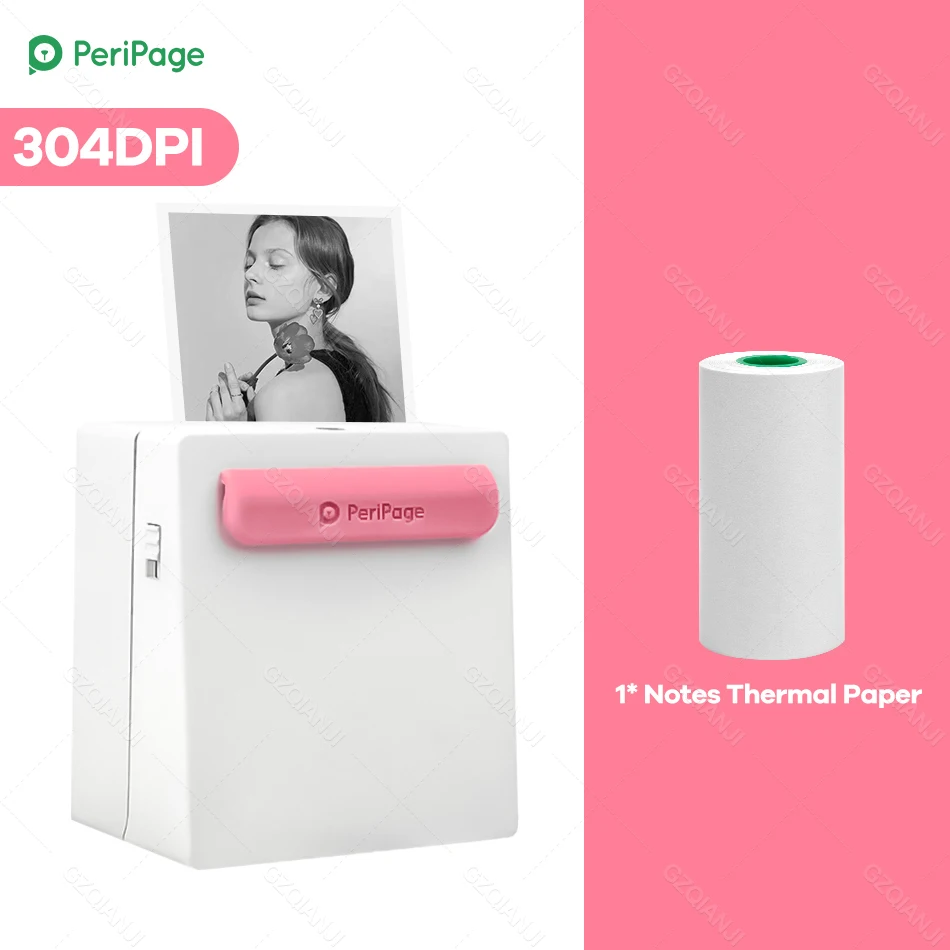 PeriPage Mini Pocket Printer Wireless Thermal Photo Printer Labels Android iPhone Kids Holiday Gift A8 Navidad Regalos Impresora 