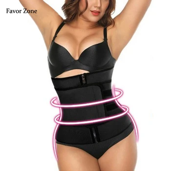 

Neoprene Body Shaper Women Waist Trainer Reducing Shaping Girdles Fitness Weight Loss Strap Sweat Fat Burning Slimming Belt Faja