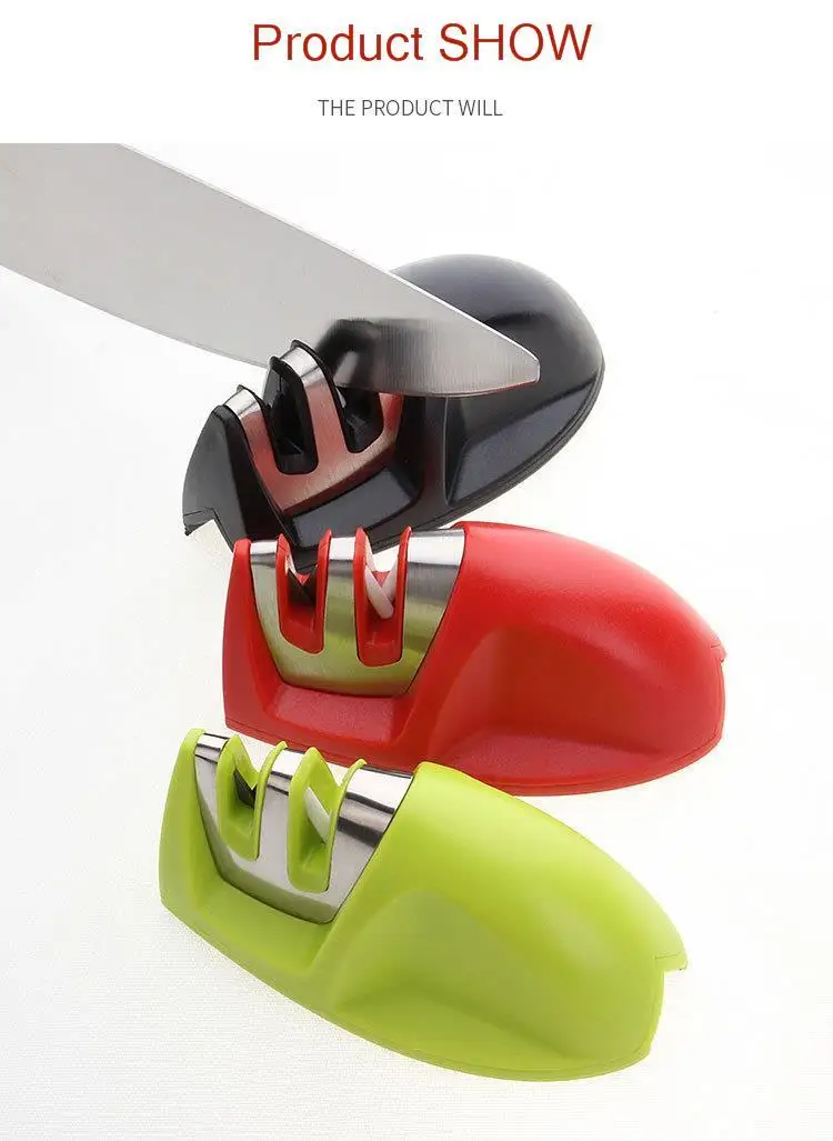 2 этапа точилка для ножей профессиональные вольфрамовые стальные точильные Керамические ножи угловая заточка камней домашние Измельчающие кухонные инструменты