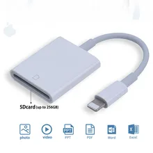 Подходит для мобильного телефона Apple, кард-ридер iphoneexs iPad Pro, SD карта otg, кард-ридер поддерживает IOS13.1