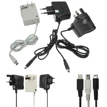 

US/EU/UK Plug power supply Charger AC Adapter for 3 D S