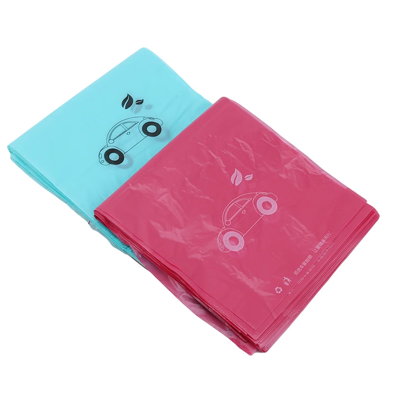 Portable Can Leak-proof Dust Holder For Car Kitchen Car Biodegradable Trash Rubbish Holder Creative Disposable Self-Adhesive