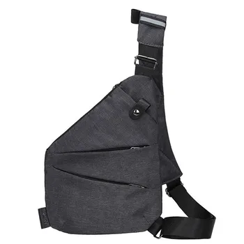 

Aelicy Male Shoulder Bag Crossbody Chest Bag For Men Anti Theft Chest Waist Pack Trip Messenger Bags Single Strap Back Bag