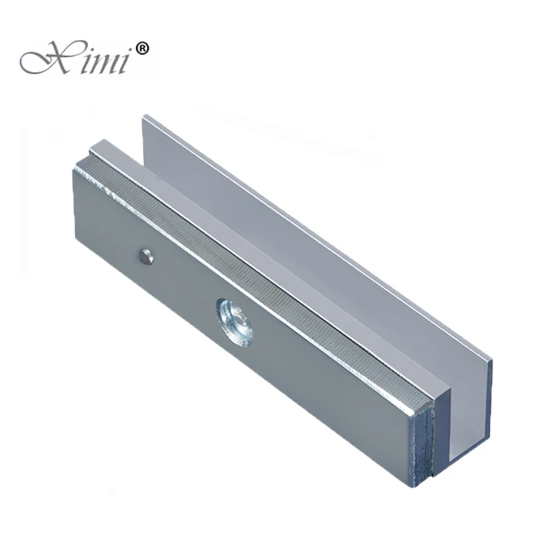 280KGS Lock U Bracket For Frameless Glass Door Installation No