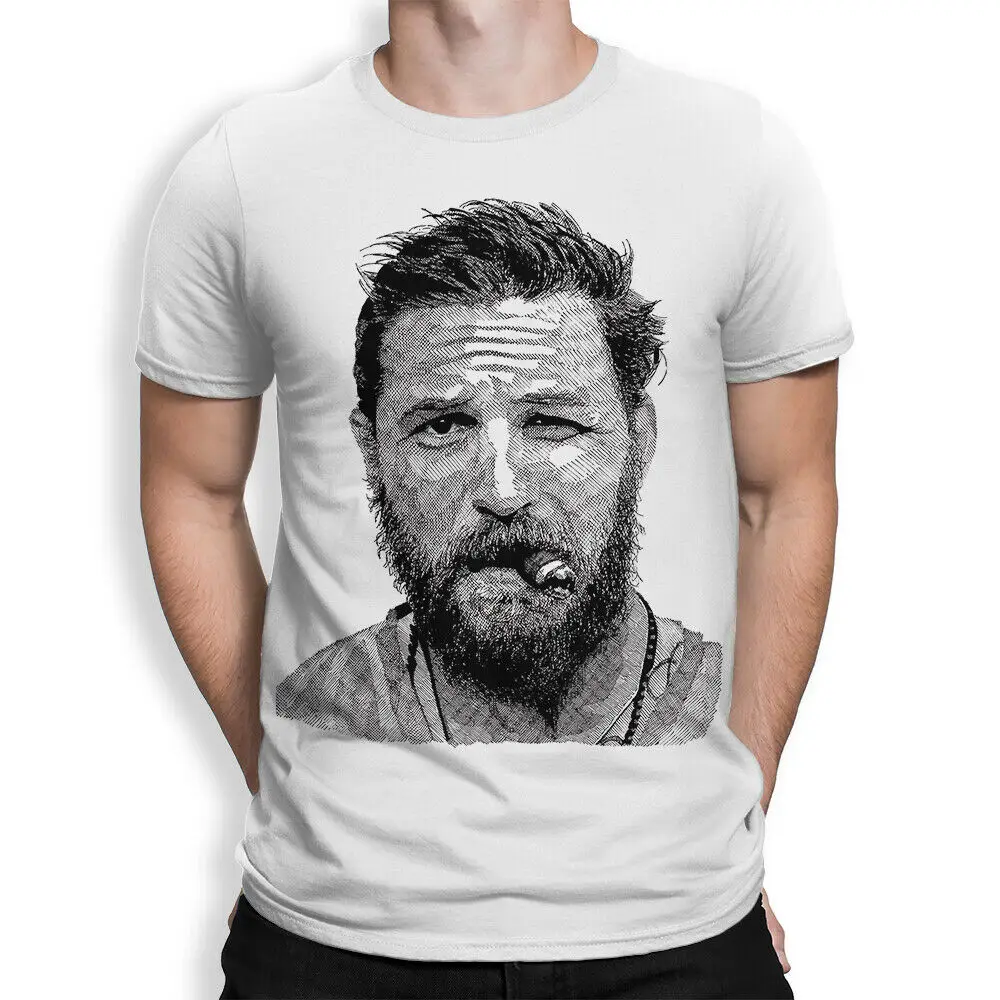 Tom Hardy Graphic T-Shirt Premium Cotton Summer Style Tops Tee Shirt | Мужская одежда