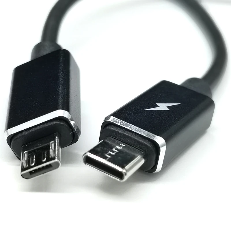 Спортивная видеокамера с разъемом Micro USB для Тип C кабель Зарядное устройство