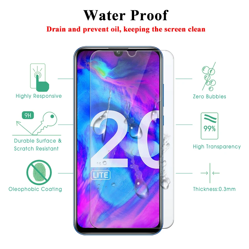 Бронированное закаленное стекло на Honor 10i светильник для huawei 10 Lite защита экрана Xonor 10 Lite Защитная Huawey Honer Hauwei i hono