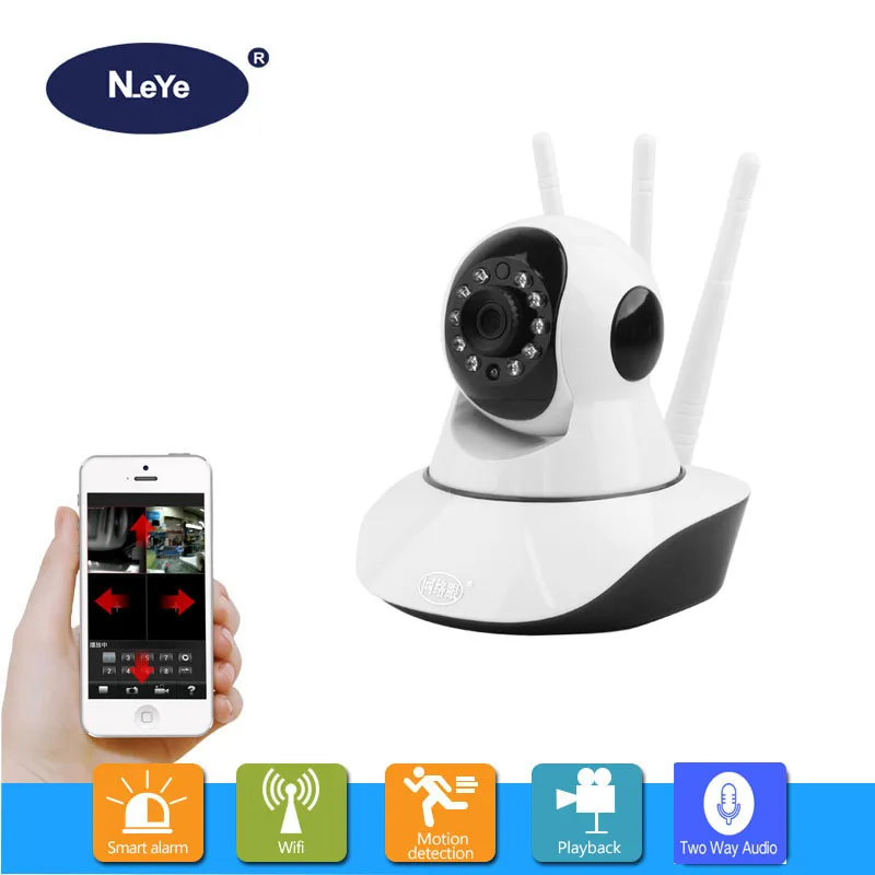 N_eye Wi Fi 1080P беспроводная домашняя камера безопасности с ночным видением