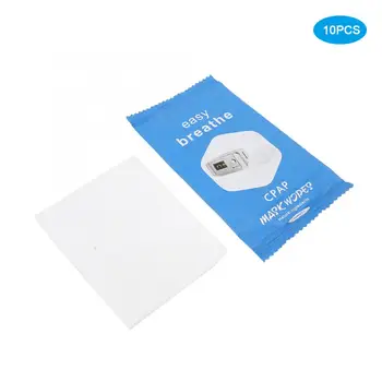 

10pcs/Bag Cotton Mask Wet Wipes Breathing Machine Disinfectant Cleaning Wipes Sanitizing Masks Wipes