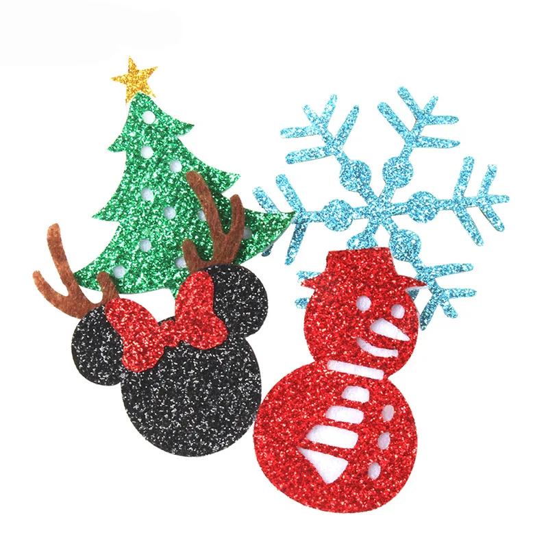 Рождественский детский набор повязок на голову войлочные прокладки ручная