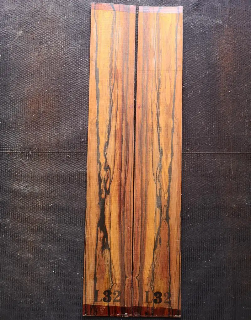 Южная Америка cocobolo палисандр дерево для 41 дюймов гитары задняя и боковая комплект гитарная панель DIY материалы ручной работы