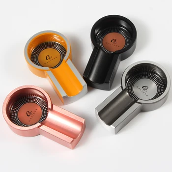 

Galiner Cigar Ashtray Travel Metal 1 Slot Smoking Ashtrays Pocket Home Ash Tray For Outdoor Car