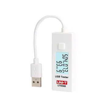 

UT658B USB current voltage capacity Testing instrument phone charging Power Safety Monitor practical