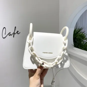 

Wholesale Cross-body WOMEN'S Bag Leisure Bags 2020 New Style Fashion Crude Chain Handbag Package WOMEN'S Messenger Bag Shoulder
