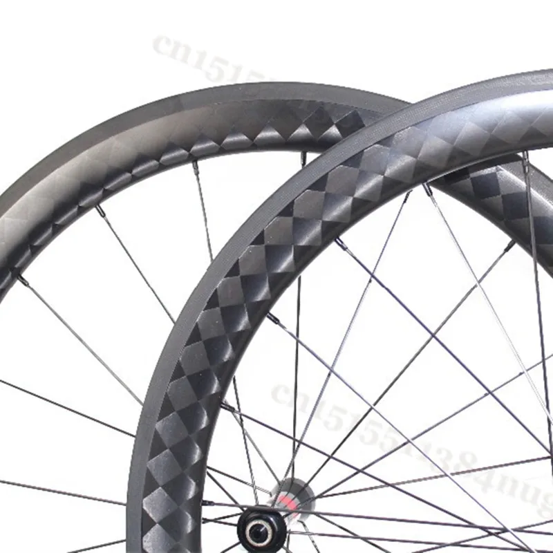

New Weave Carbon Wheelset Bearings Clincher Tubeless Road-Bike 50mm 25mm Wide 700C 350S or 240S Hubs Super-Light Wheel