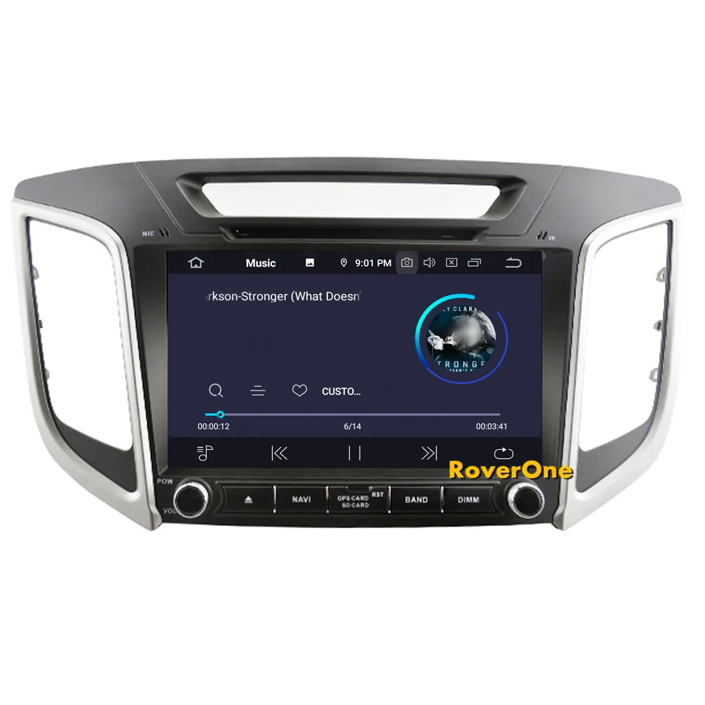 Clearance RoverOne Car Radio Stereo For Hyundai IX25 Creta 2014 2015 2016 Android 9.0 Octa Core Autoradio GPS Navigation Multimedia Player 8