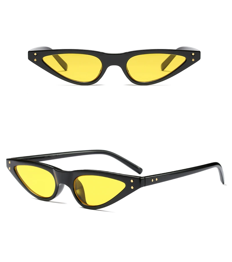 small sunglasses women cat eye vintage 9175 details (7)