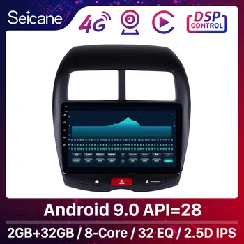 

Seicane 10.1" Android 9.0 For CITROEN C4 2010-2014 2015 Mitsubishi ASX GPS 2 Din Car Radio Audio Player Support DVR TPMS DAB+