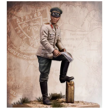 

1/24 75mm Rommel 1941 year toy Resin Model Miniature Kit unassembly Unpainted