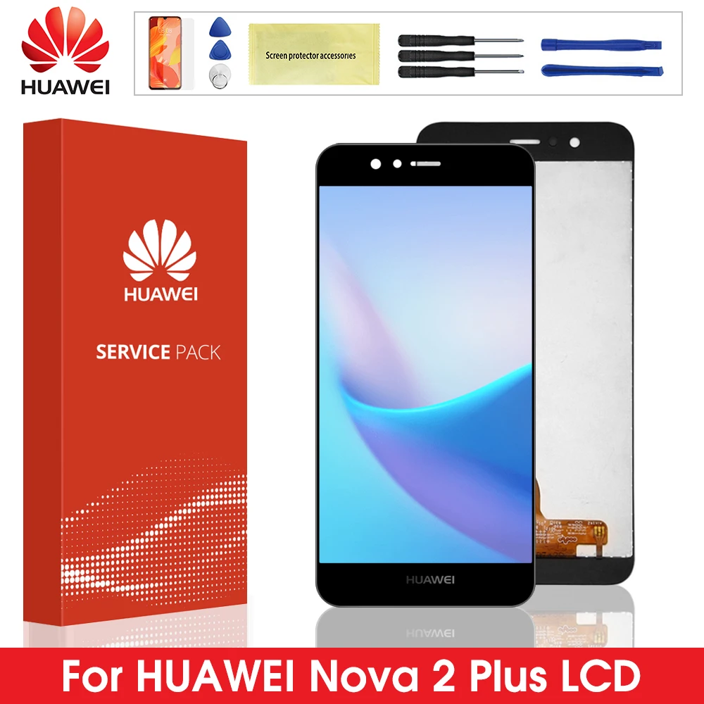 ЖК-дисплей для Huawei Nova 2 Plus сенсорный экран дигитайзер BAC L23 L03 ЖК-экран Nova2 PIC LX9 L29 L09 |